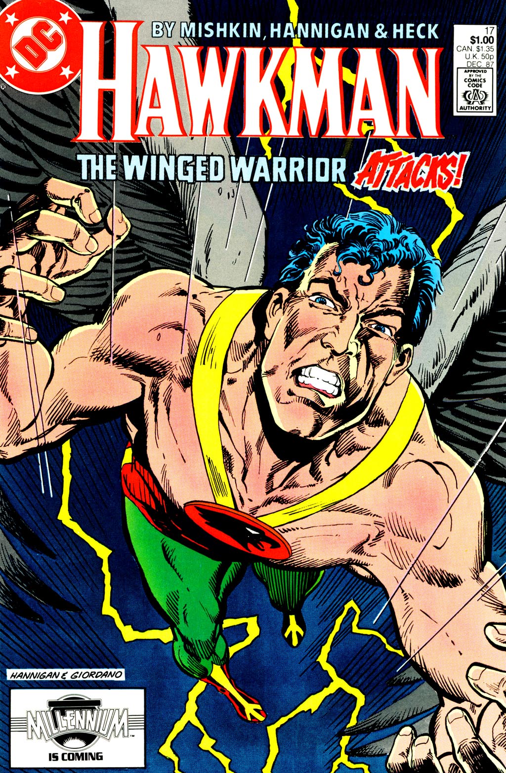 Hawkman (1986) Issue #17 #17 - English 1