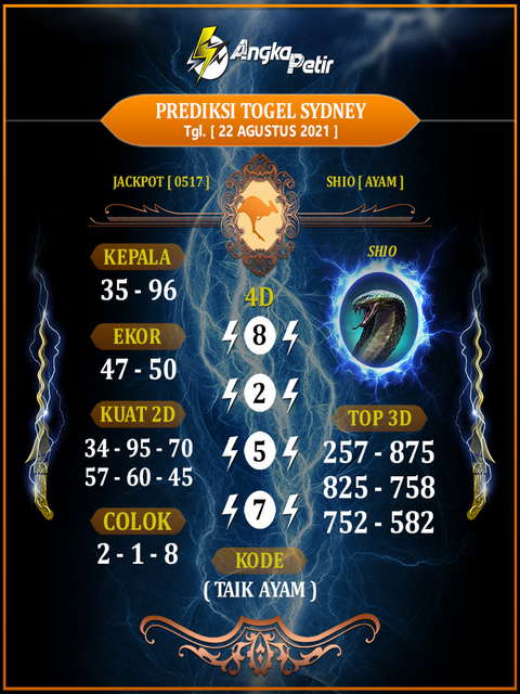 Syair Toto Sydney 22 Agustus 2021 Royal Syair Syair Toto Sydney 22 Agustus 2021 Royal Syair