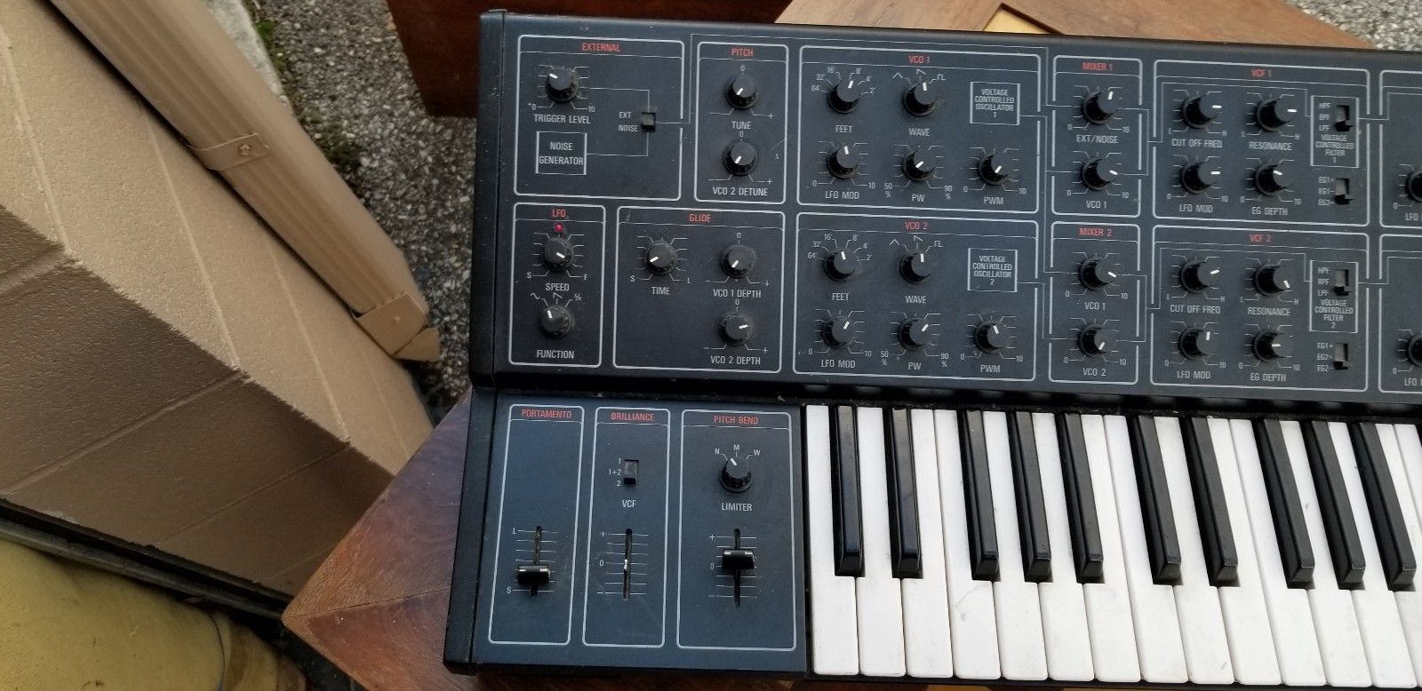 MATRIXSYNTH: YAMAHA CS-15 ANALOG SYNTHESIZER