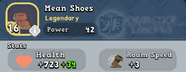 World of Legends Mean Shoes