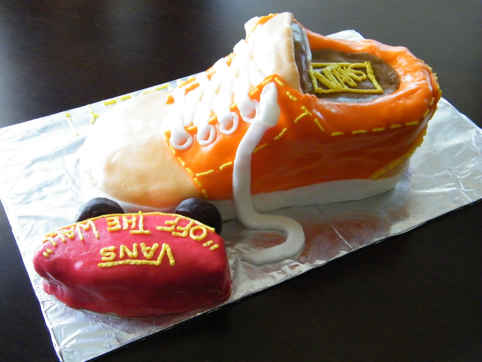 The Bakery Next Door Vans Shoe Cake