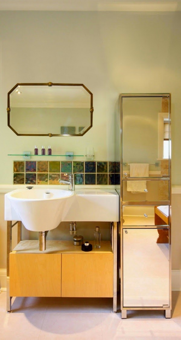 Ideas for small bathrooms &#8211; the square skillfully exploit