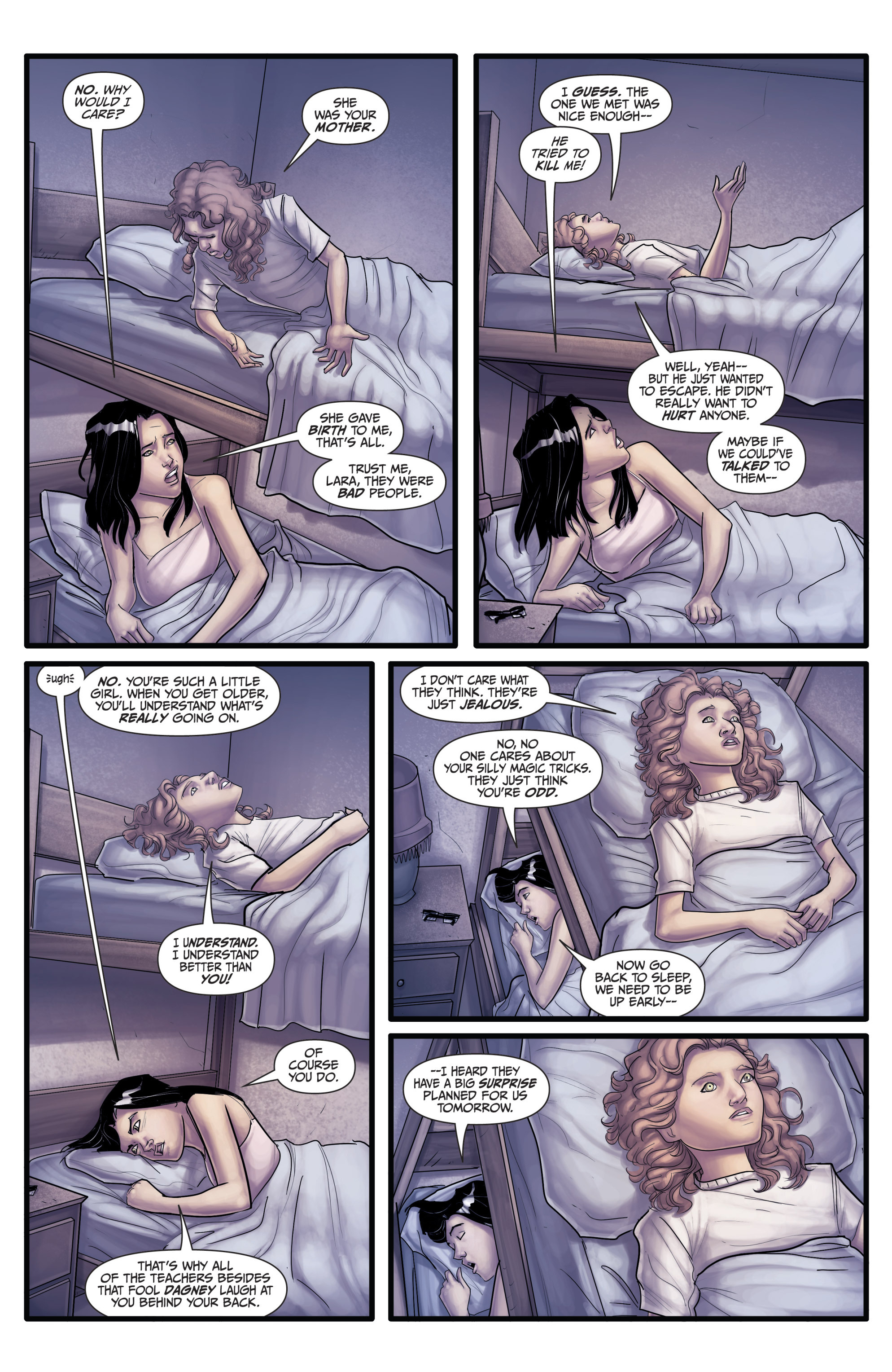 Read online Morning Glories comic -  Issue # _TPB 4 - 23