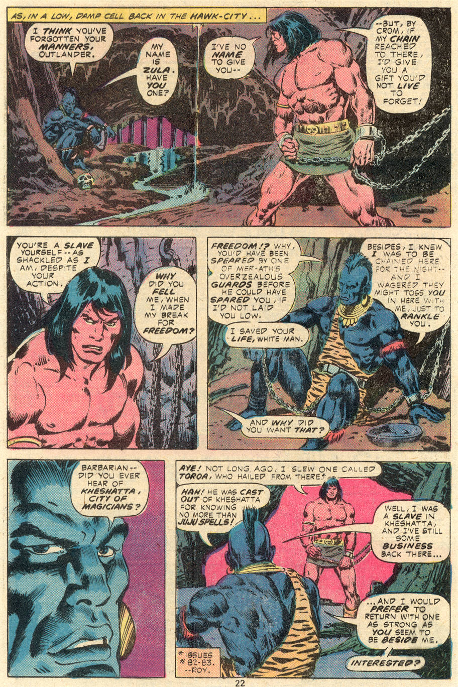 Read online Conan the Barbarian (1970) comic -  Issue #84 - 13