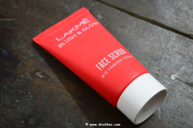 Lakme Blush & Glow Face Scrub with Strawberry Extracts Review