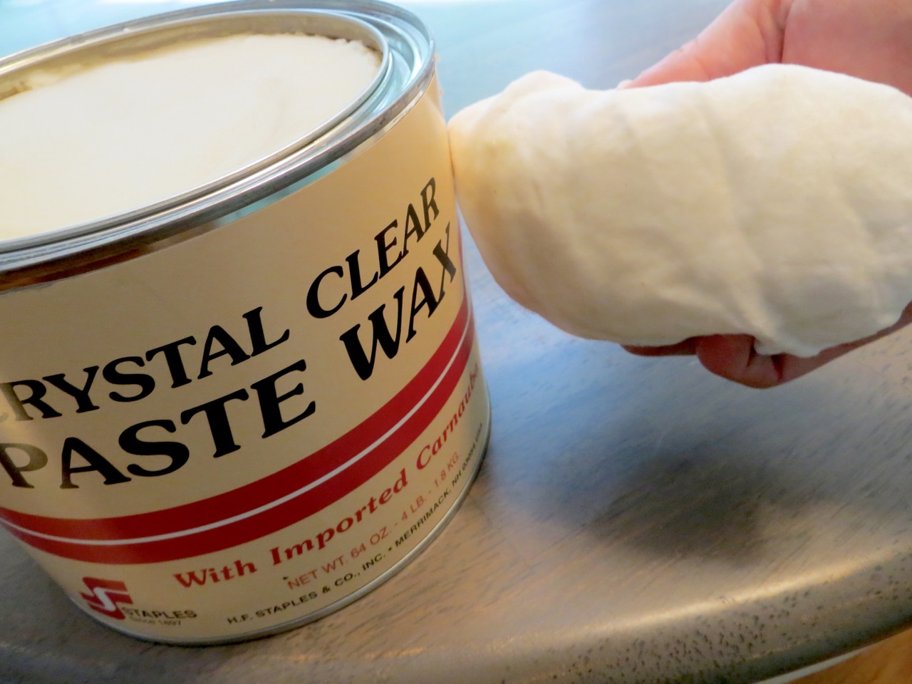 Crystal Clear Bowling Alley Wax, 4-LB. - H.F. Staples