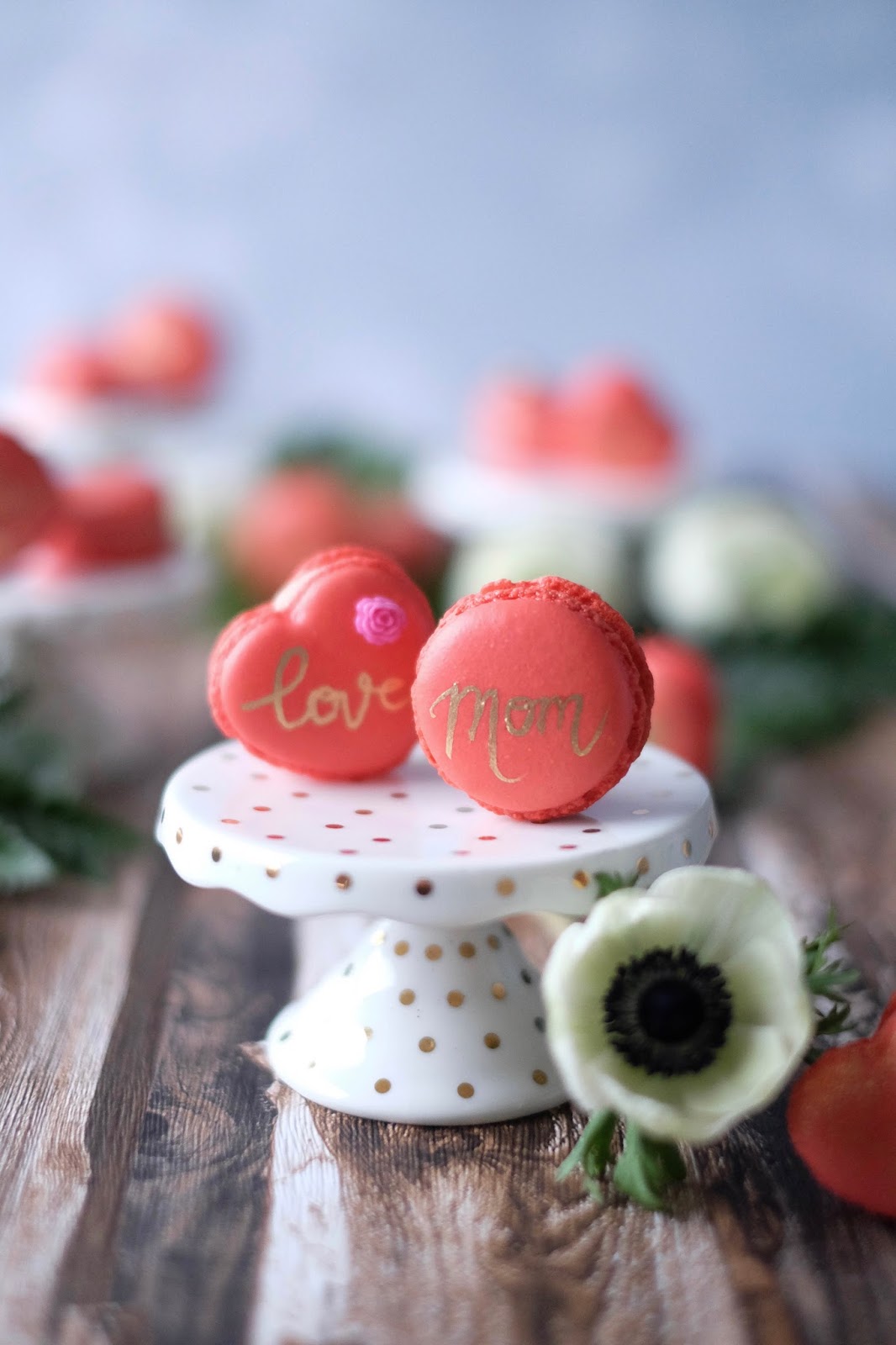 Erdbeer, Marshmallow Macarons | Marion&amp;#39;s Kaffeeklatsch