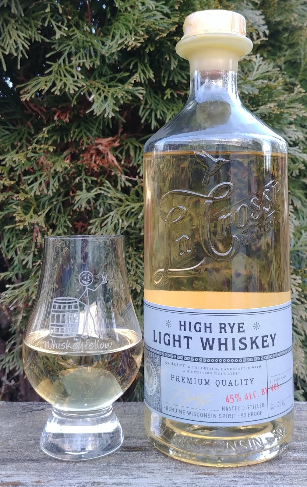 La Crosse Distilling High Rye Light Whiskey Review