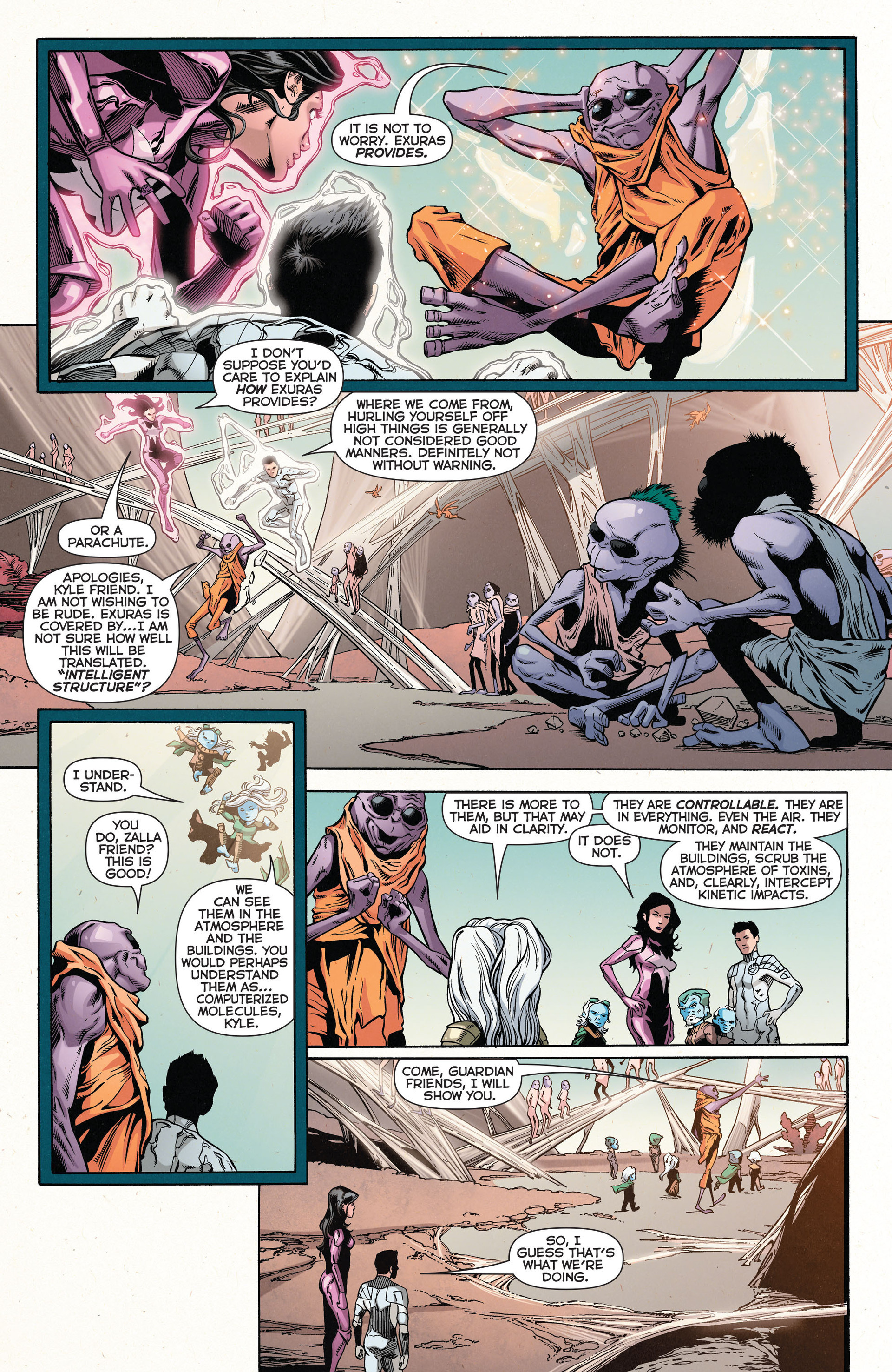 Read online Green Lantern: New Guardians comic -  Issue #25 - 6