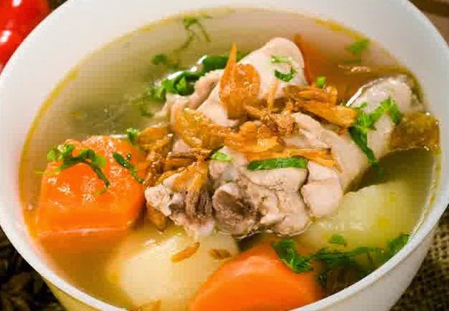 Resep Membuat Sop Ayam Sayuran Bening Gurih Enak Spesial | Resep Masakan Sehari-hari Terbaru
