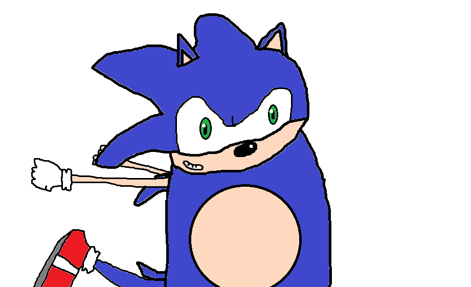 daniel m cartoons my paintings of sonic the hedgehog characters