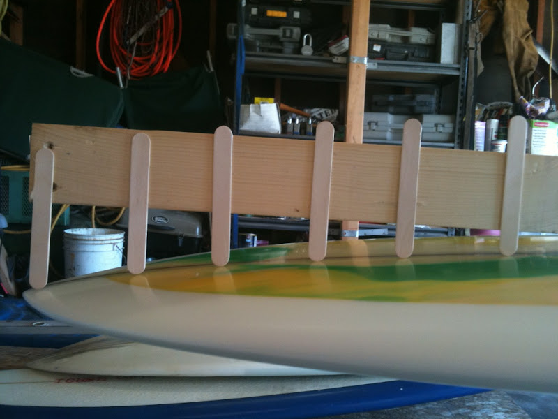 John Wesley Surfboards DIY Rocker Template
