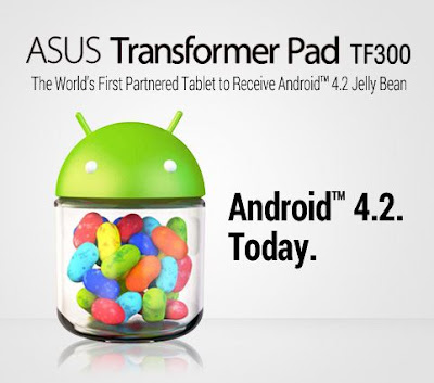 ASUS Transformer Pad - Android 4.2 update