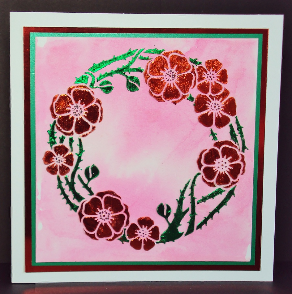 Pauline's Crafty Haven Sweet Poppy Stencils.......