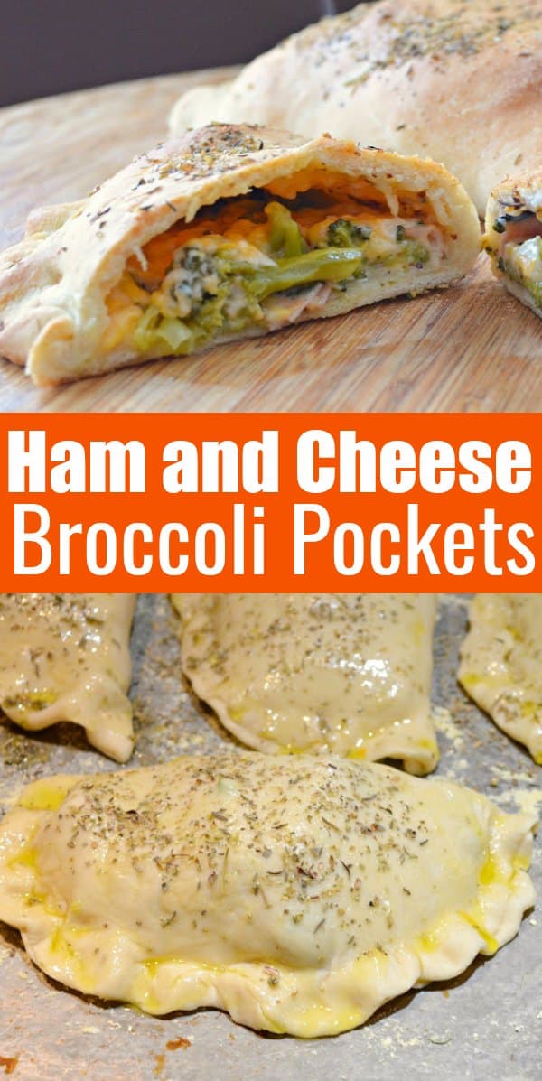 Ham and Cheese Pockets are a delicious dinner recipe and great use for leftover ham from Serena Bakes Simply From Scratch.