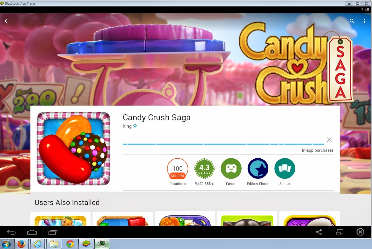 Candy Crush Saga for PC Windows 7/8/8.1/10 Nobitas World