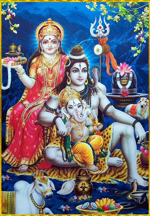 Shiv Parvati - HDwallpaper