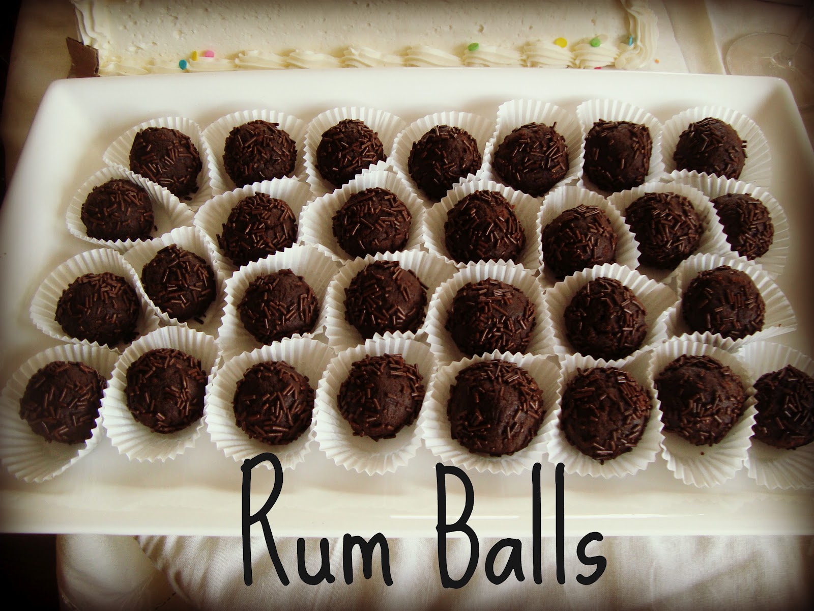 MarthaInTraining Rum Balls