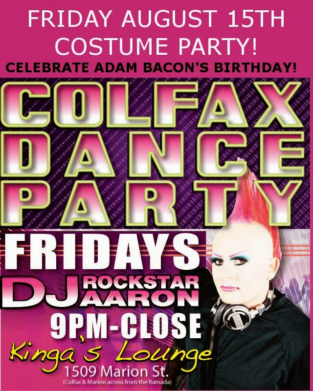 Colfax Avenue Colfax Dance Party for Adam Bacon's Birthday!