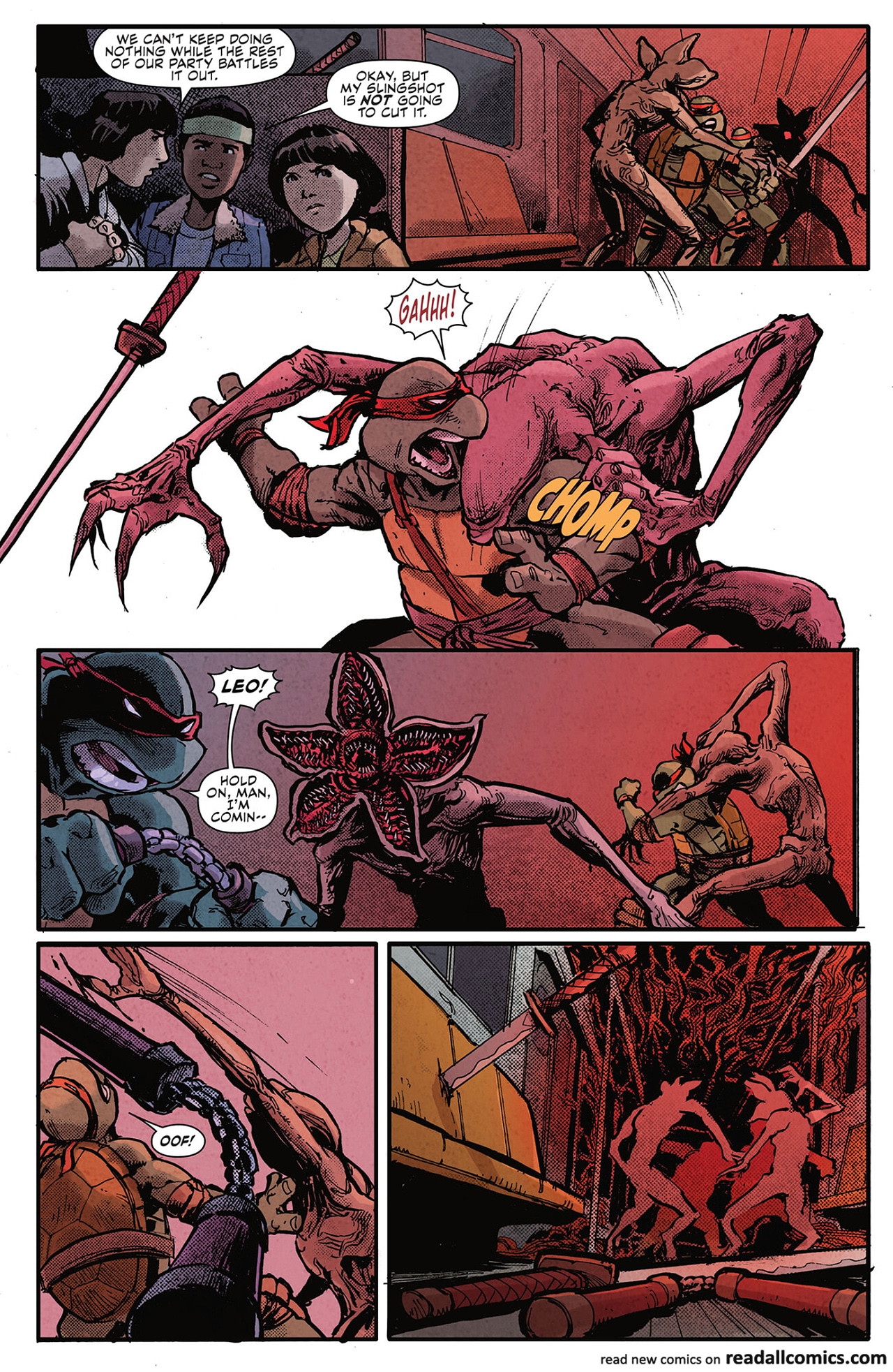 Teenage Mutant Ninja Turtles x Stranger Things chapter 2 page 20