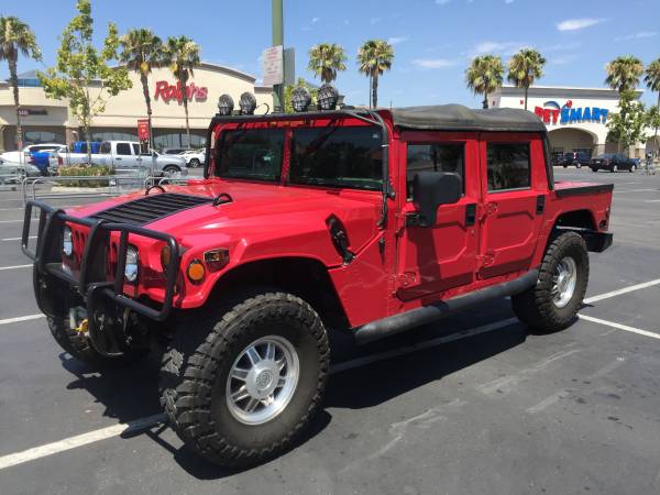 2001 H1 Hummer Soft Top With Very Low Mileage
