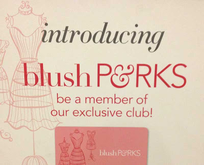 Blush P&rks sign