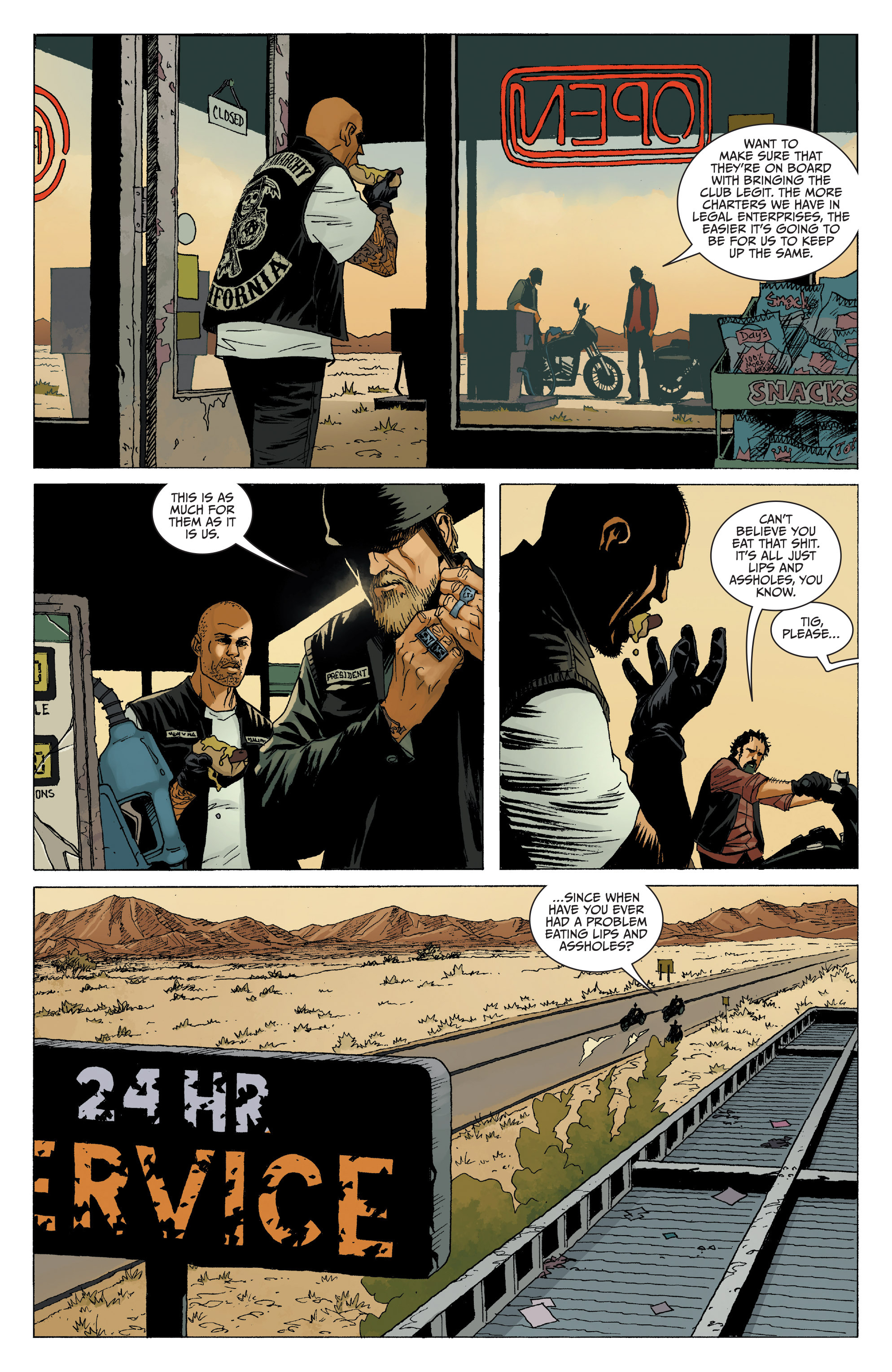 Read online Sons of Anarchy comic -  Issue #11 - 7