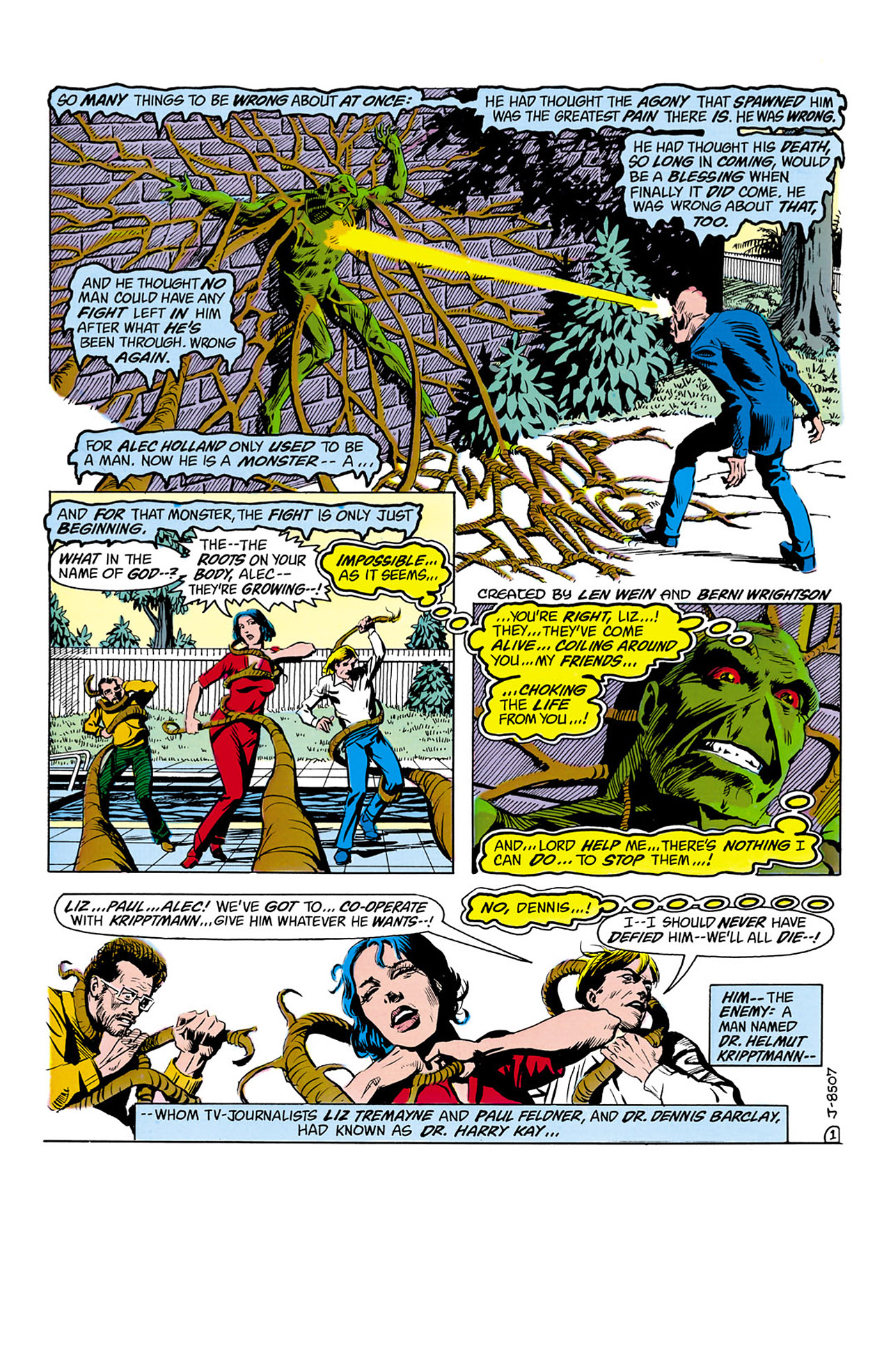 Read online Swamp Thing (1982) comic -  Issue #10 - 2