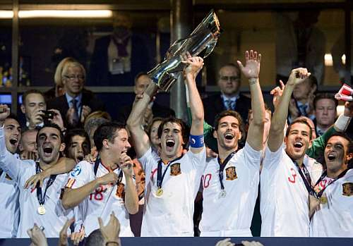 selección española sub 21 de fútbol campeona de Europa