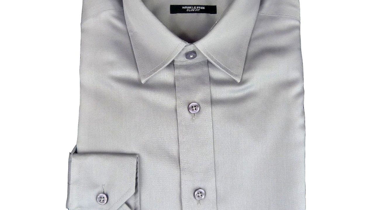 Slim Fit Wrinkle Free Dress Shirts Fit Choices