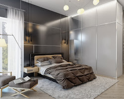 earth bedroom tone modern glamor