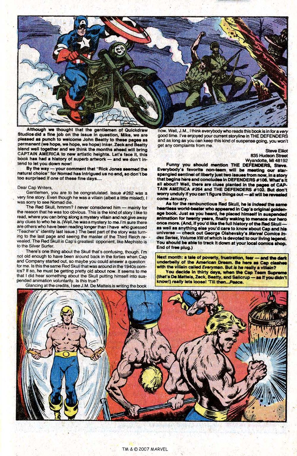 Read online Captain America (1968) comic -  Issue #266 - 33