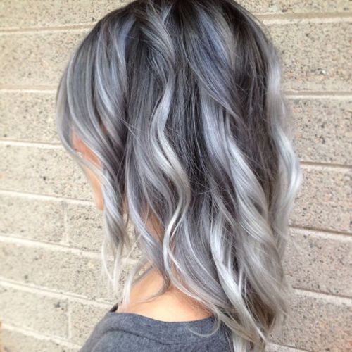 Cabelos tendências 2016 - Cabelo cor cinzenta, corte cabelo Cabelos tendências 2016 - Cabelo cor cinzenta, corte cabelo