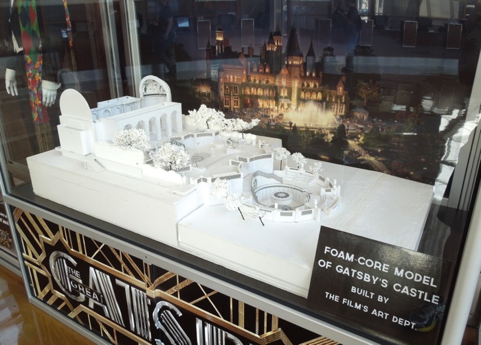 Great Gatsby castle production model