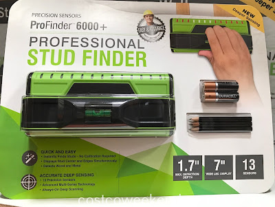 Detect multiple objects simultaneously with the Precision Sensors ProFinder 6000+ Professional Stud Finder