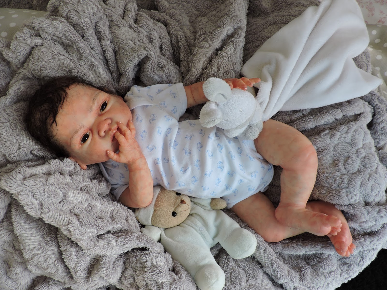 Full Body Soft Solid Silicone Baby doll/REBORN SILICONA Drink fluids