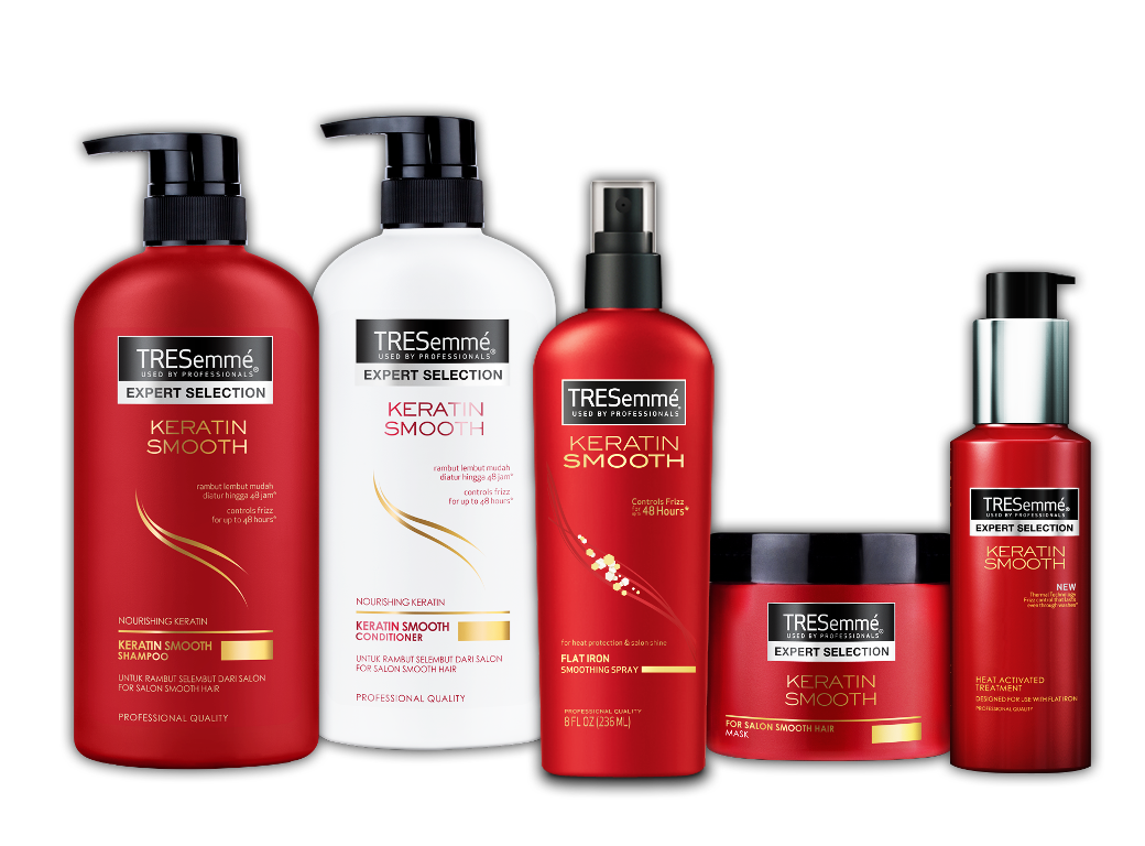 Lemon GreenTea ControlYourFrizz with TRESemme Keratin Smooth line