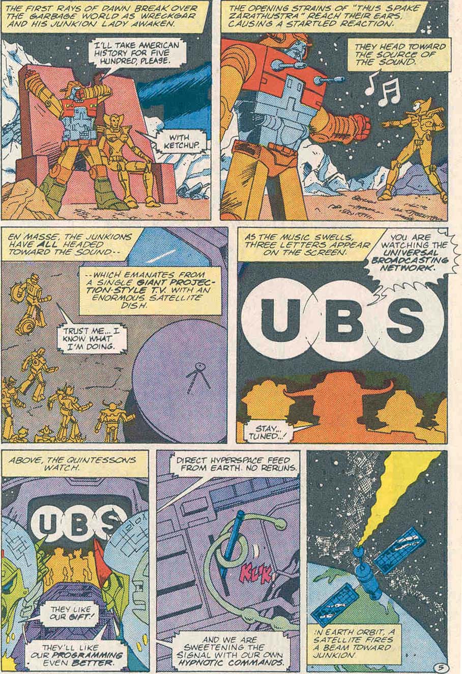 Read online The Transformers (1984) comic -  Issue #43 - 6
