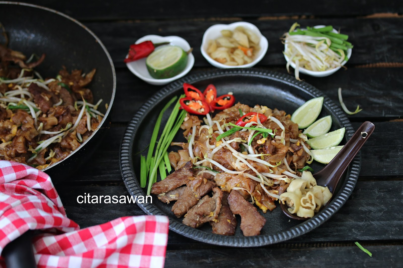 Grill Kway Teow Daging ~ Resepi Terbaik