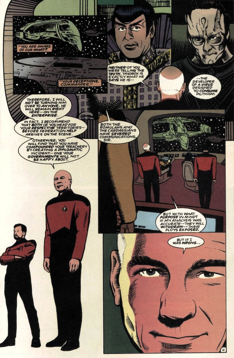 Read online Star Trek: The Next Generation (1989) comic -  Issue #65 - 12