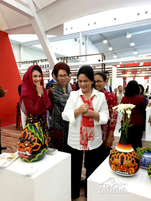 Iriana Joko Widodo Terpikat Kucur Tanjung Trenggalek