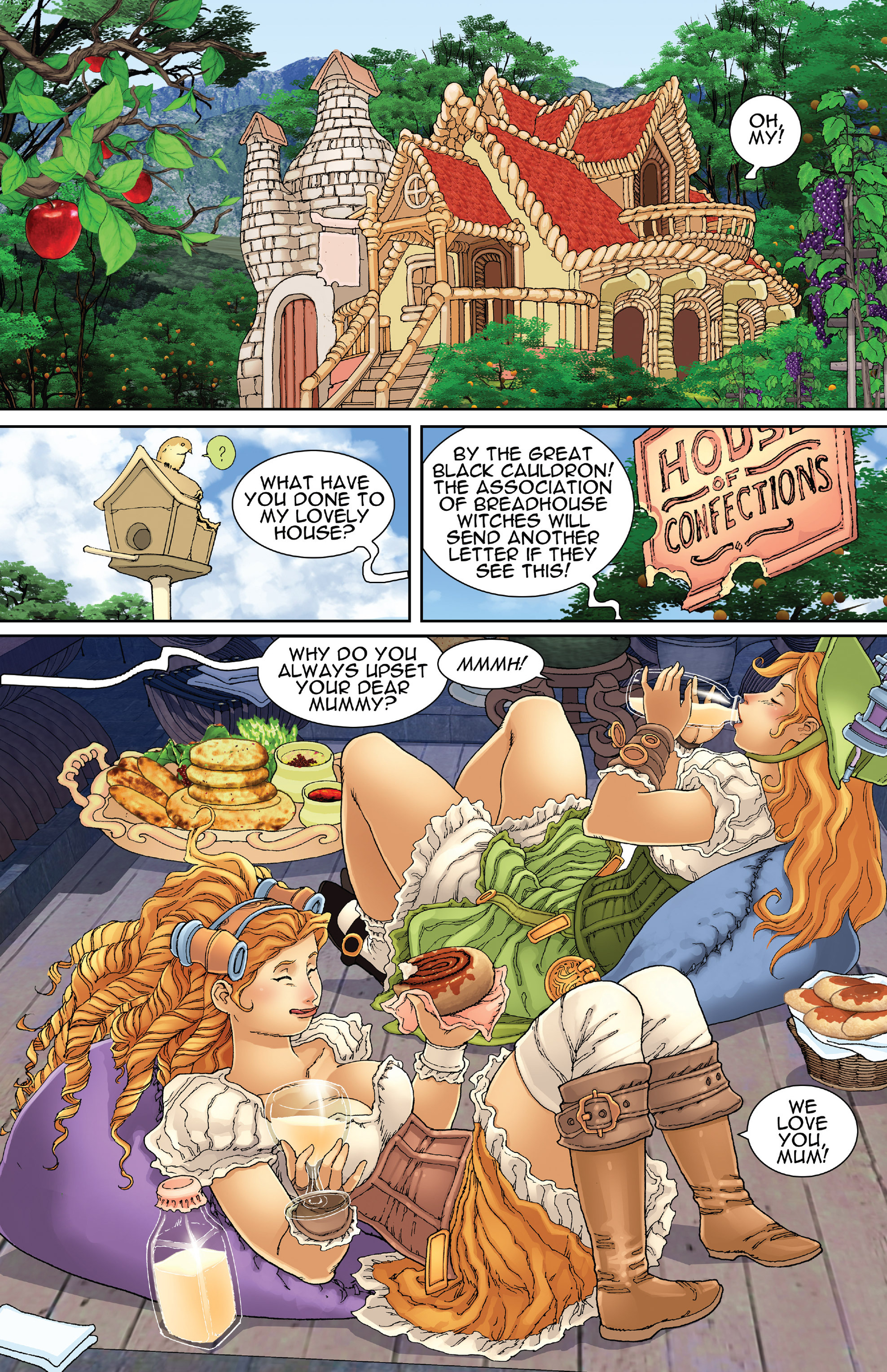 Read online Free Comic Book Day 2015 comic -  Issue # Steampunk Goldilocks - 3