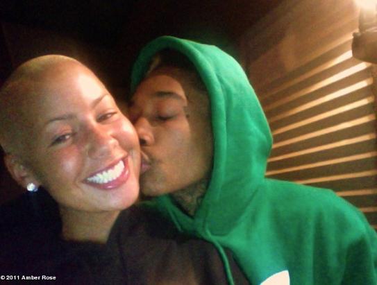 amber rose and wiz khalifa pictures. that rappers Wiz Khalifa