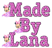 Alfabeto de Minnie bebé llorando "by Lana".