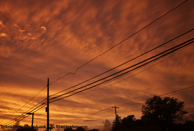 mammatus clouds mammatus, in a frame of mind