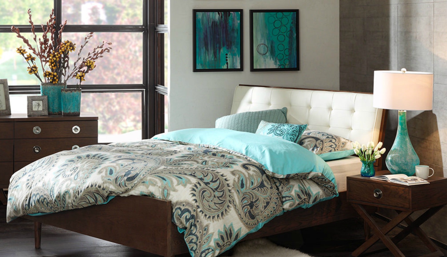 Everything Coastal Sea Glass Inspired Bedroom Style