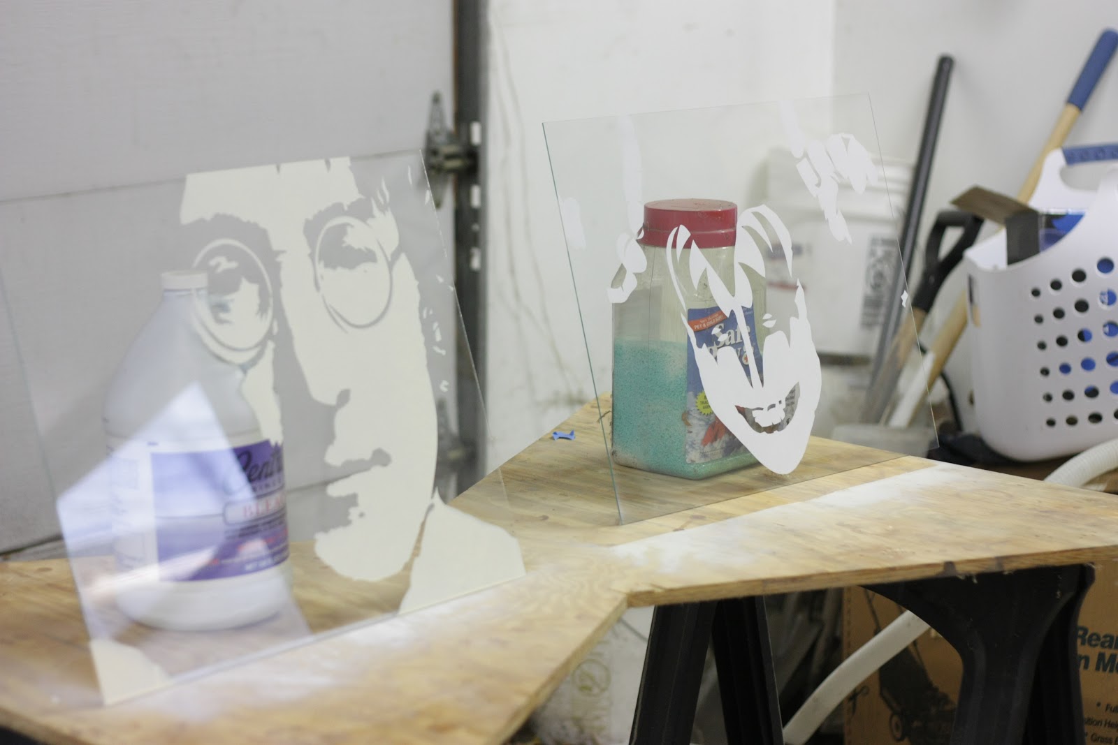 The Need to Create: Clip art wall hanging