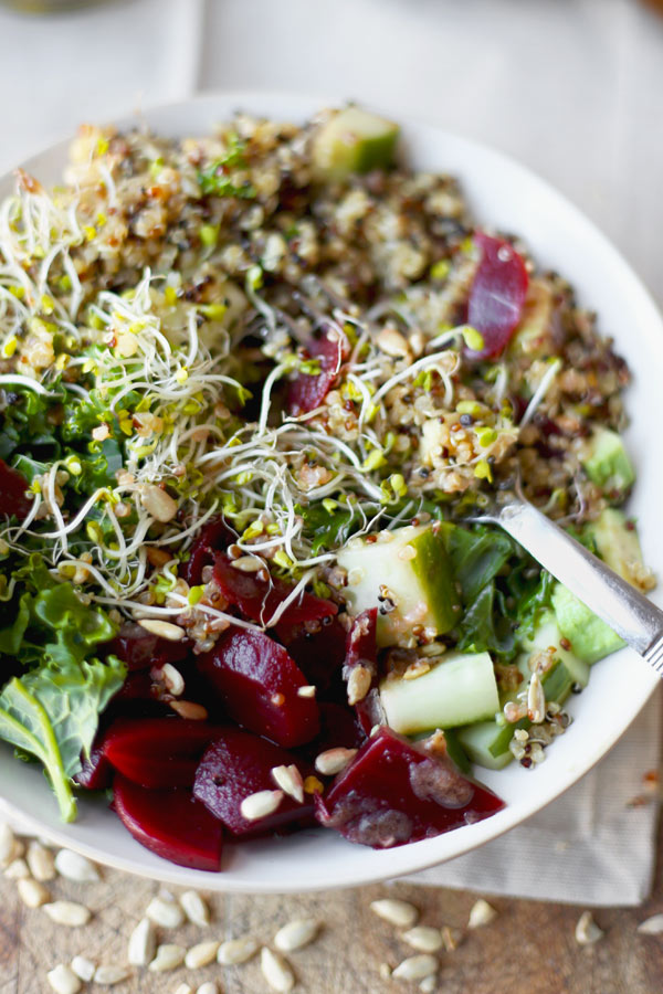 Detox Kale And Quinoa Salad Recipe