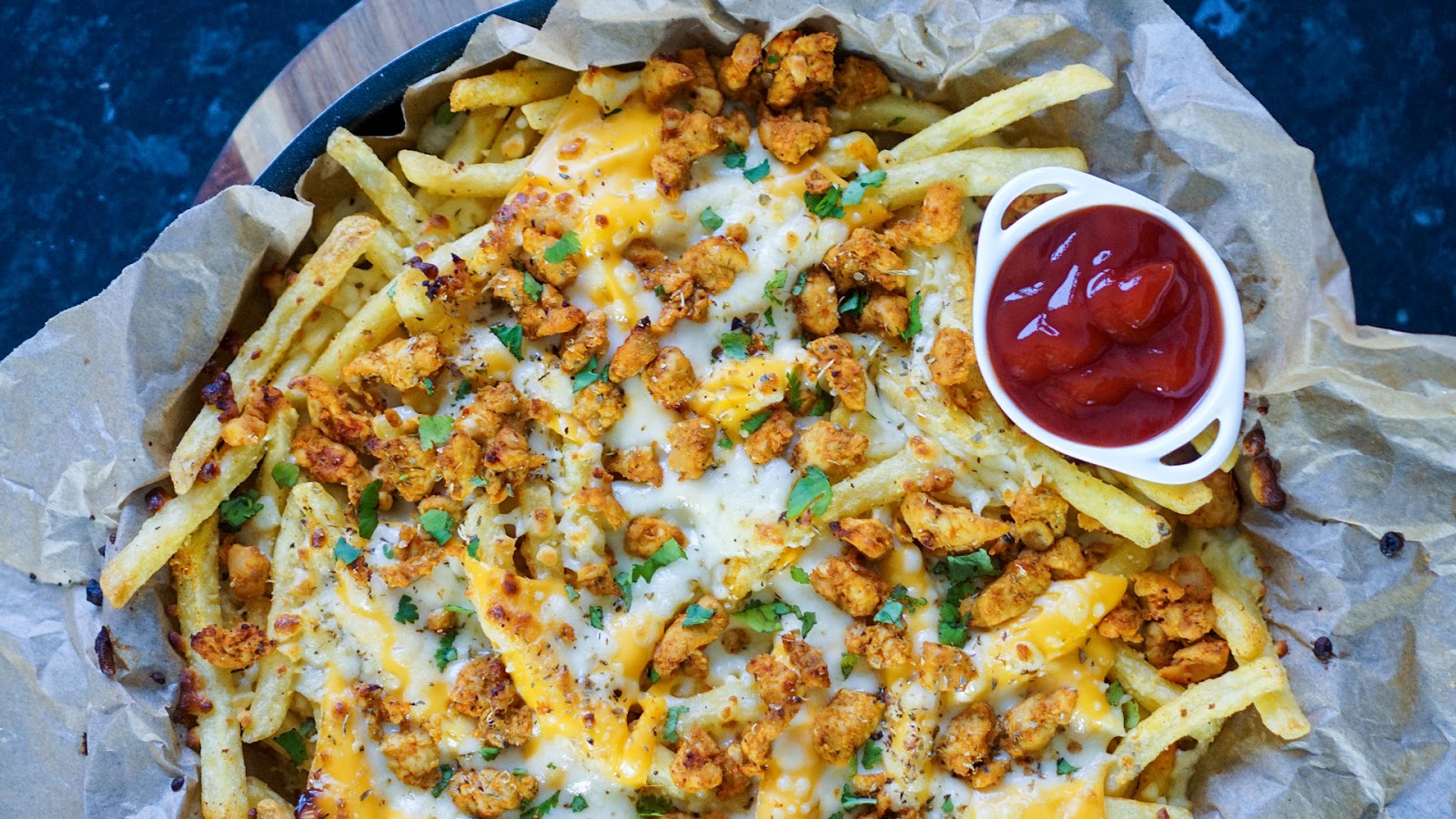 Tikka Masala Pizza Fries Glorious Cheese Fries Hungry for Goodies