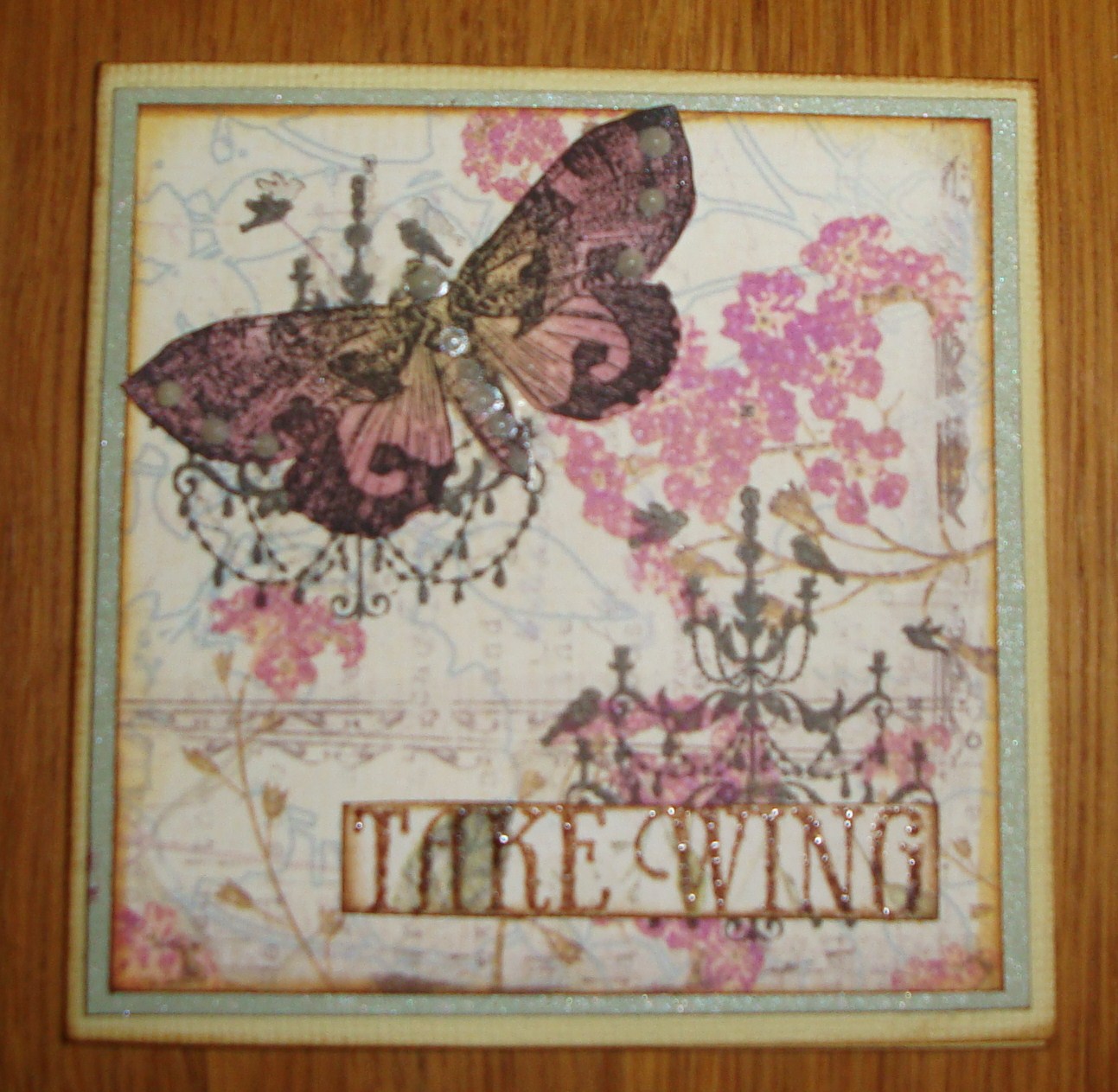 Snazzy's Design Team Blog: DT Project #4 ....Note-card holder